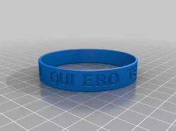 My Customized Printable Stretchy Bracelet
