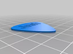 My Customized Very simple customisable plectrum