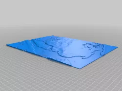 NYC Topographic Map