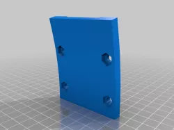 Pro mount for ikea markus chair v2 back