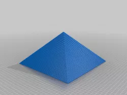 Pyramid with Sphinx and Giant Door