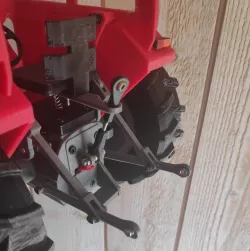 realistic arm for open rc tractor