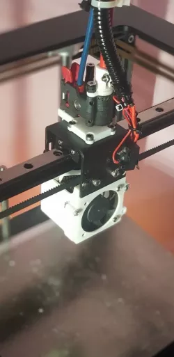 Sapphire Pro Copperhead & Nimble V2 mounts with 4010 and 5015 radial fan holder