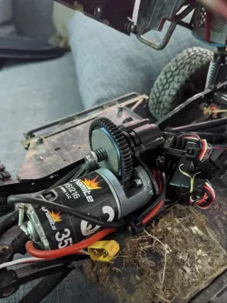 Scx10 Transmission Motor Flip Mount 