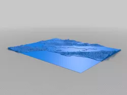 SF Topographic Map