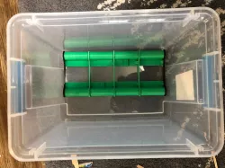 Simple Filament Spool Stand for Sterilite 20 quart