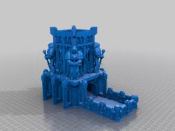 Space Marine Dice Tower 2