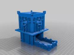 Space Marine Dice Tower "Remix"