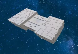 Star Trek Borg Assimilator Ship