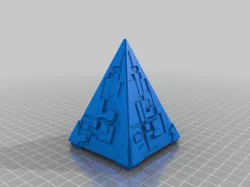 Star Trek Borg Pyramid Ship