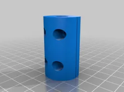 stepper and threaded rod coupling