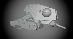 Stompy Walker Wreckage
