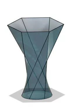 Stylish vase
