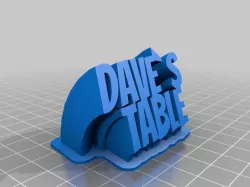 TABLE SIGN