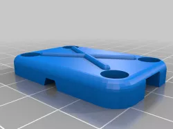 Tamiya TL-01 rear chassis brace / bumper replacement