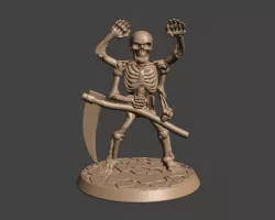 Thassaloss - Bone Golem - 28mm Fighting Fantasy Figure