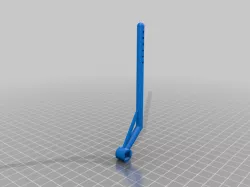 TL-01 Tamiya Soporte trasero para carrocería tipo Hummer