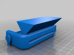 Toothpaste "extruder" wall attachment