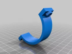 Tube-Clamp with insert for bolt