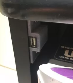 USB extension cable holder