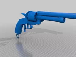 Westworld Man in Black LeMat Revolver (Fully Assembled)