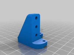 (Yet Another) Ender 3 BLTouch Mount -- stiffer, with cutouts