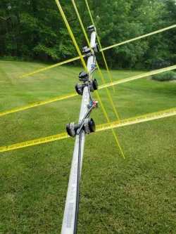 1" Tape Measure Yagi Coupler (3/4" PVC Boom)