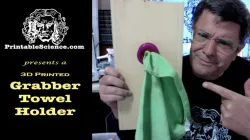 3D Printed Towel Grabber Holder