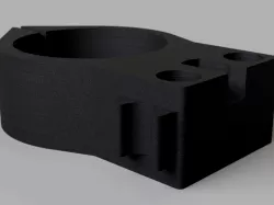 65mm CNC 3018 pro adapter  w/ limit switch bumper