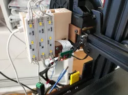 BIQU Bigtreetech Thunder Raspberry pi 3A case and pi cam mount