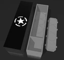 Bolt Action Game Tool 20mm Allies Pack and Base