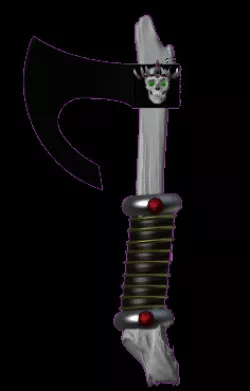 Bone Handled Hand Axe of the Dread Necromancer of Velsharoon