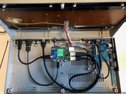 C64 pi 4b+ Retropie replacement plates