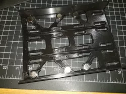 Cable Management Tray for Uplift 900 Adjustable Desk Legs - with STEP file