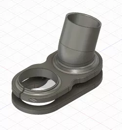 CNC router dust shoe for Openbuilds