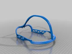 Combine Soldier Helmet Skeletonized test fit piece