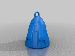 Crew Dragon Capsule key hanger