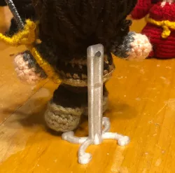 Crochet Figure Stand