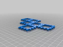 Cube net - Hinged