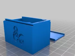 D&D Miniature Figurine box for Heroforge models (50mm)