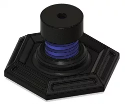 Damping foot for 3D Printer
