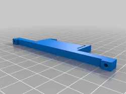 DIN Rail mounting clip for 16 channel relais