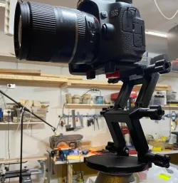 DSLR camera Stand with GoPro atatchment