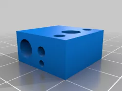 Ender 3 Heat block Extruder Hot End