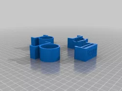 Ender 5 Four Tool Clips