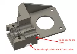 Ender 5 Printermods MDD E3D V6 with Titan Extruder direct drive HeroMe Gen2 compatible mount