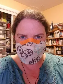 Face mask nose shaper