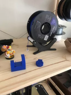 Filament Spool Bearing Rack