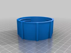 Glass mixer piece