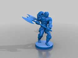 Goliath Barbarian with base